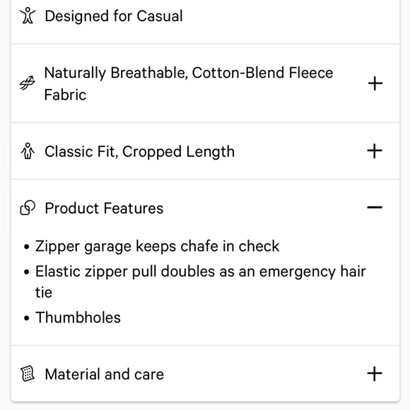 Lululemon Scuba Full-Zip Cropped Hoodie New With Tags Size 4 Black - Picture 5 of 5